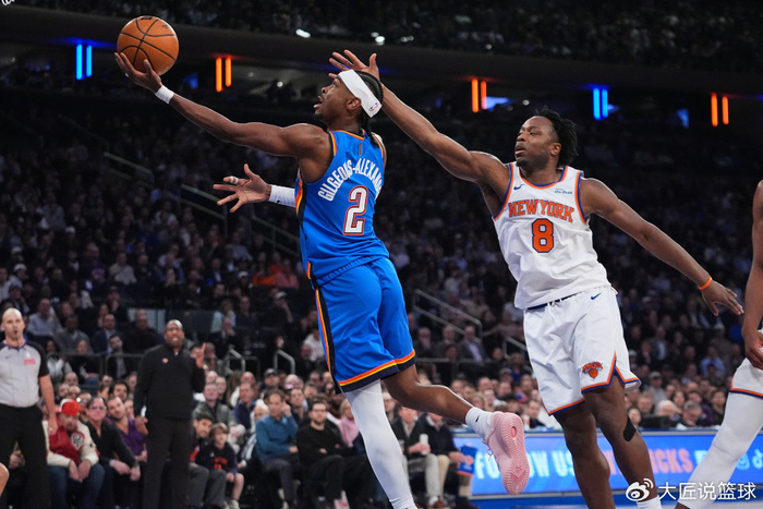 篮球-8战7胜,悄悄夺回联盟第一!3大优势无惧伤病+隔空送给哈登神助攻|雷霆|亚历山大|詹姆斯·哈登|尼克斯|俄克拉荷马雷霆队_新浪体育_新浪新闻